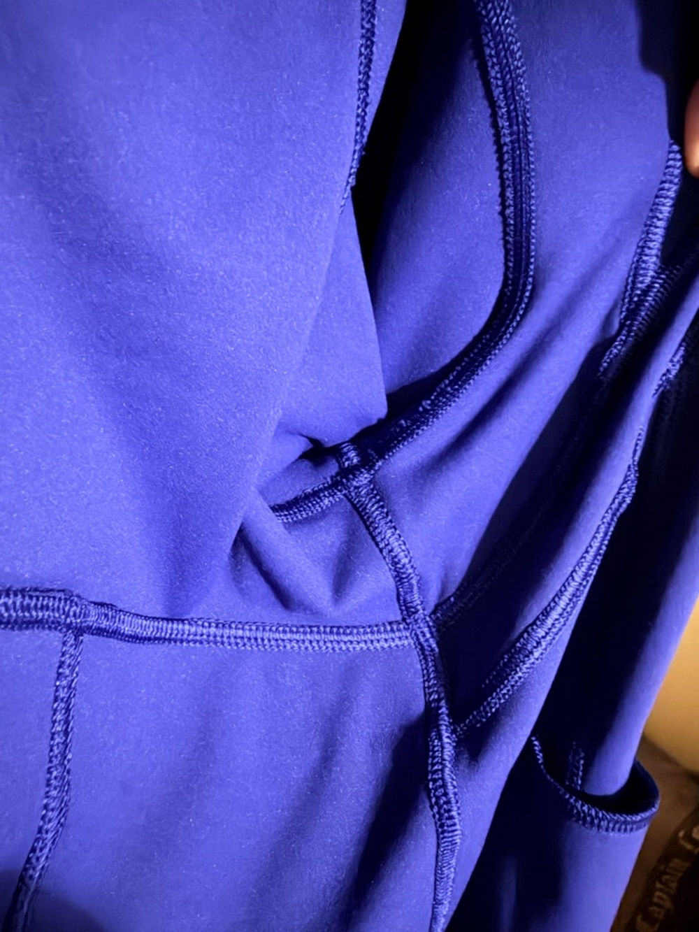 Lululemon Define Cropped Hooded Jacket Nulu in Deep Sea Blue - Picture 7 of 8